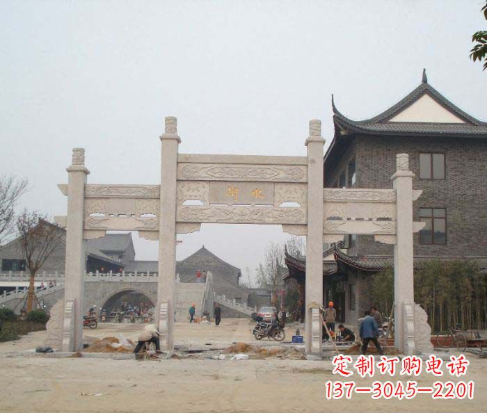 益阳石雕牌楼,让您的城市充满活力!
