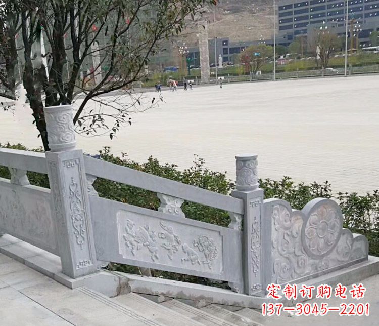 益阳景区大理石栏板石雕_2 (5)
