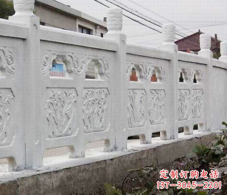 益阳优雅大理石栏板雕塑