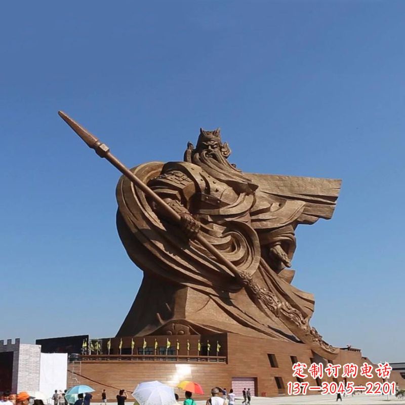益阳精美大型历史名人关公铜雕