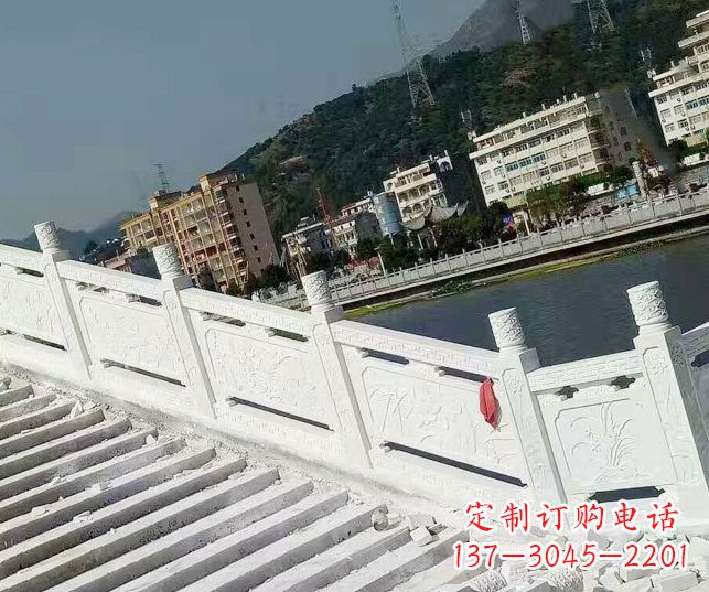 益阳山东汉白玉栏板石雕