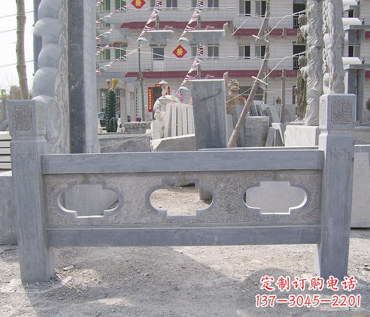 益阳仿古栏板石雕——中领雕塑