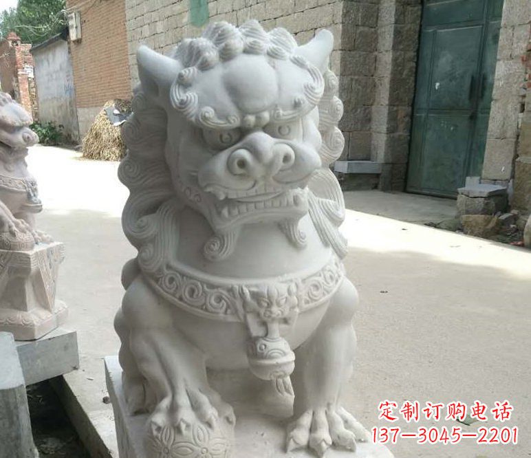 益阳南方石雕龙狮子——浓烈的中国风雕塑