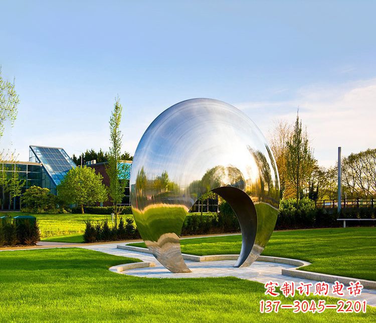 益阳金色门楣的精美镜面拱门雕塑