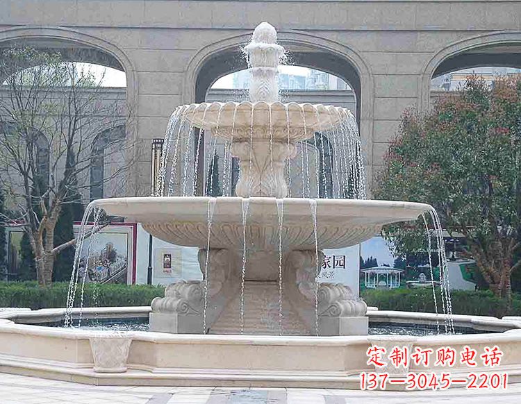 益阳专业定制喷泉雕塑,融合唯美艺术气息