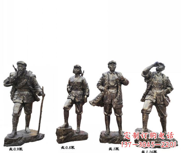 益阳专注制作抗战红军青铜雕塑