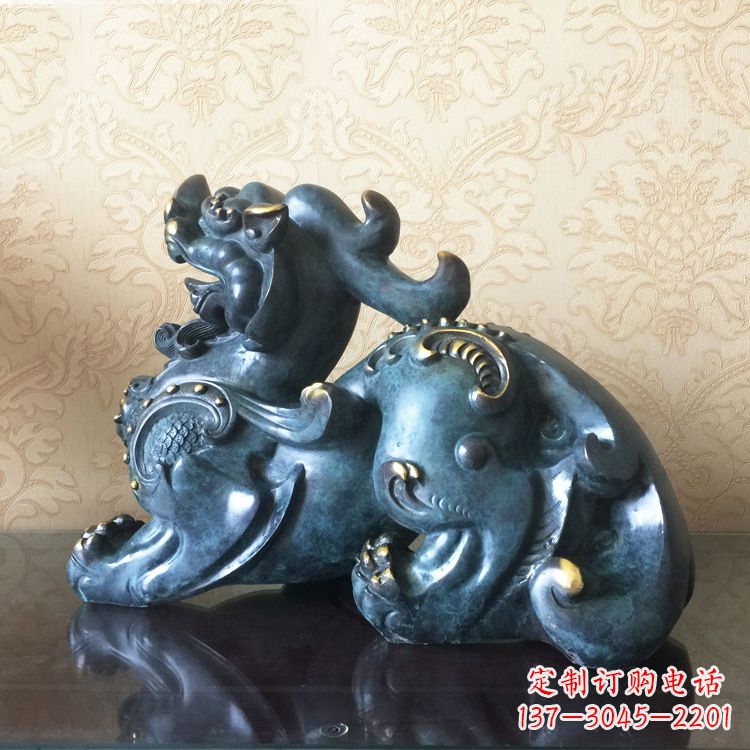 益阳中领雕塑貔貅雕塑——象征着福祉和吉祥