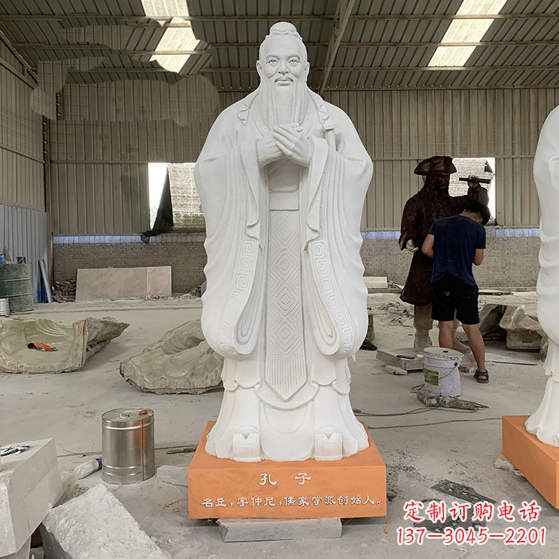 益阳孔子石雕,传承智慧与文化