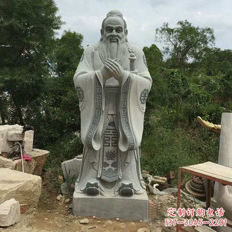 益阳传承文化,传播知识!孔子雕塑——赋予新的生命!