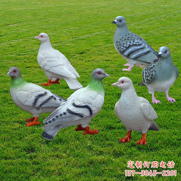 益阳兰州和平鸽雕塑