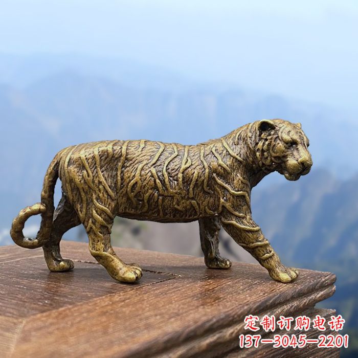 益阳中领雕塑推出的复古铜老虎雕塑,为您带来古…