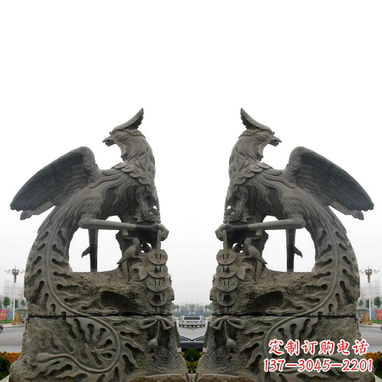 益阳中领雕塑凤凰雕塑,神秘的艺术品