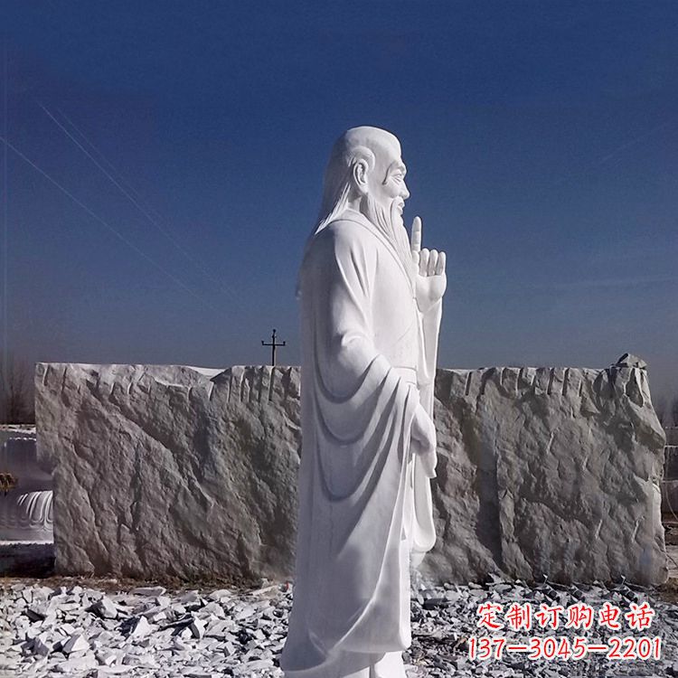 益阳精美老子雕塑,充满哲学精髓
