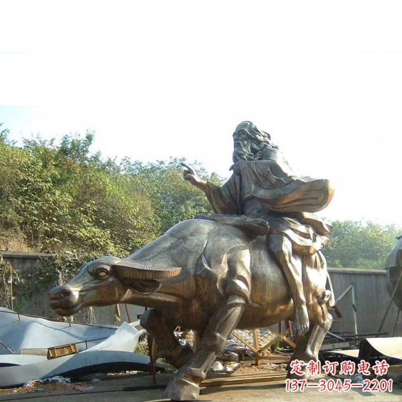 益阳绽放老子雕像的传统文化魅力