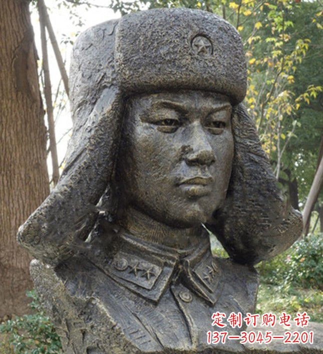 益阳精致雕刻,肃穆崇尚——雷锋铜雕塑