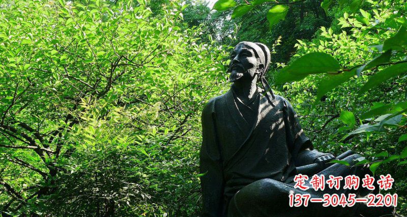 益阳李白铜雕,精致细腻,让你收藏永不凋谢