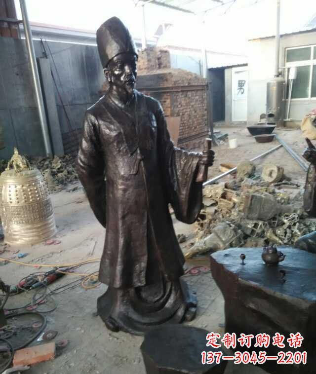 益阳精美雕塑,展现古代名医李时珍的传奇
