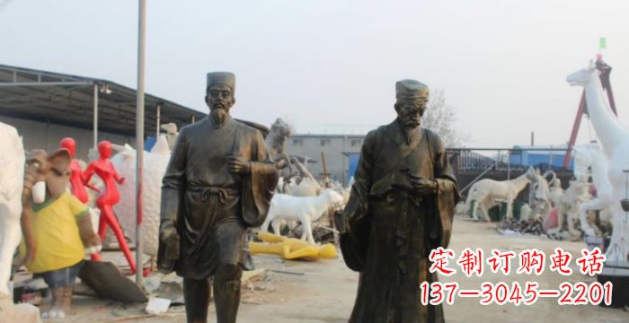 益阳复兴古艺,海归精品—李时珍铜雕