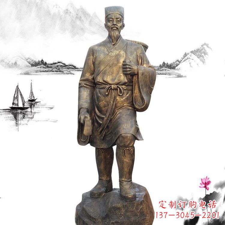 益阳精美李时珍雕塑,为您的生活增添更多艺术色彩