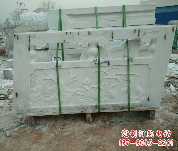 益阳高端汉白玉栏板雕塑,精致装点你的空间