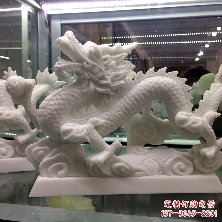 益阳中领雕塑:独特的汉白玉动物景观雕塑