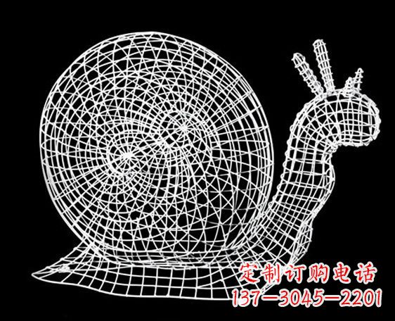 益阳镂空蜗牛雕塑