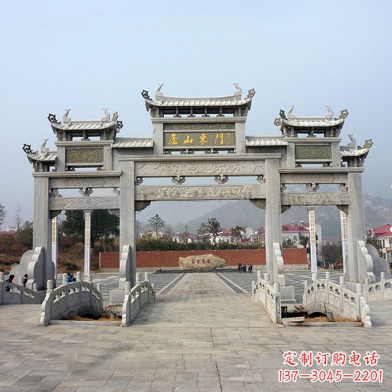 益阳庐山大门石牌坊雕塑特色产品介绍