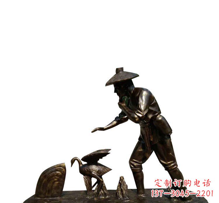 益阳精湛工艺，精致鸬鹚雕塑