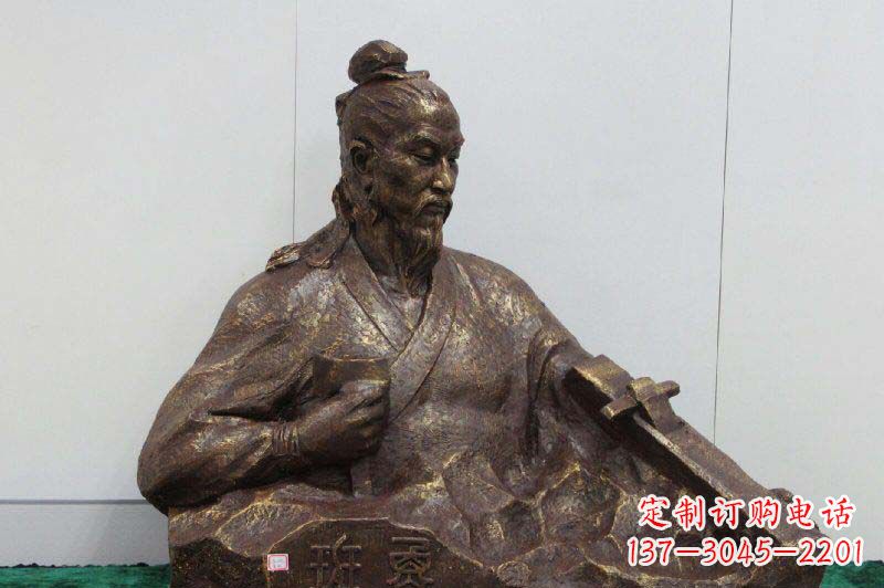 益阳鲁班雕塑,古代名人铜雕定制