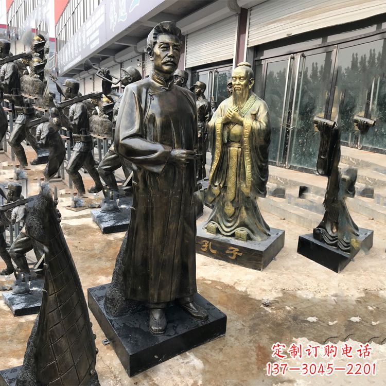 益阳打造经典鲁迅雕塑,传承文化精神
