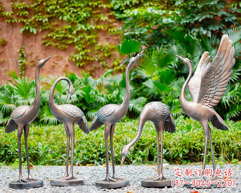 益阳鹿鹤同春,经典款式雕塑