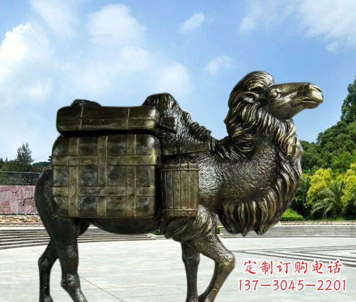 益阳铜骆驼雕塑:让传统的艺术回归