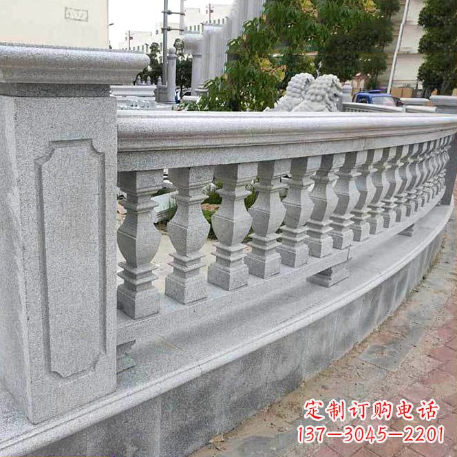 益阳新款现代化麻石栏杆雕塑,为您的空间提供独特装饰