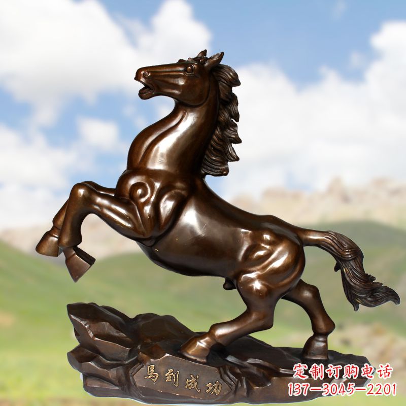 益阳马到成功雕塑——传承工艺,走向国际