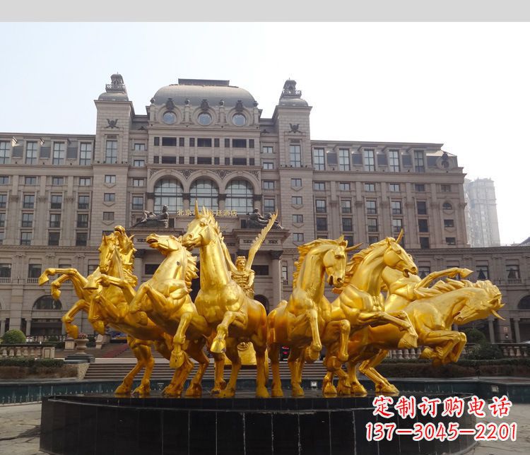 益阳马动物铜雕,令您流连忘返
