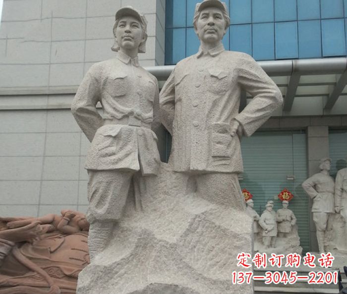 益阳专属毛泽东雕塑,纪念革命先行者