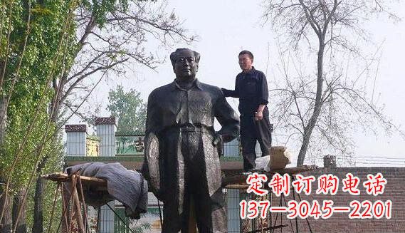 益阳荣耀无双,中领雕塑推出毛主席伟人铜雕