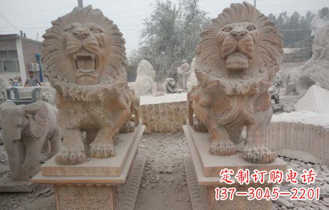 益阳中领雕塑狮子雕塑给您带来动人心弦