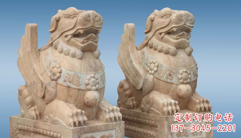 益阳中领雕塑:传承古老传统,精心雕琢貔貅石雕
