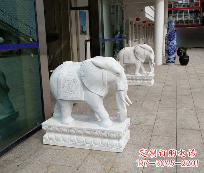 益阳中领雕塑:珍藏精美大象雕塑