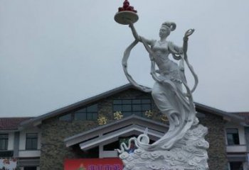 益阳中领雕塑：传承石榴仙子雕塑
