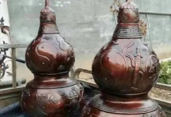 益阳葫芦雕塑，精致艺术佳作