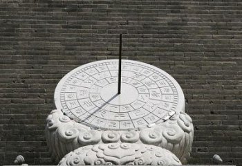 益阳花岗岩古代计时器日晷雕塑