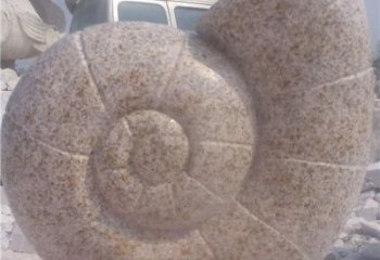 益阳花岗岩蜗牛石雕|质感细腻的蜗牛雕塑