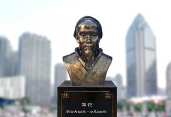 益阳享受至尊荣耀，拥有华佗雕塑头像