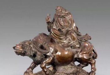 益阳专业的老子铜雕，品质来自中领雕塑