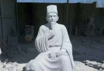 益阳精美绝伦的李时珍坐式雕塑