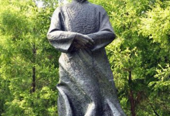 益阳欣赏鲁迅先生传神铜雕