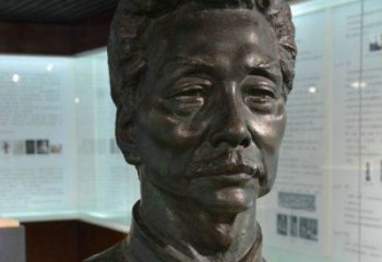 益阳鲁迅名人铜雕雕塑—传承文化，永久纪念