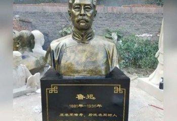 益阳传承伟大精神，让浓烈精神活跃于每一个家庭——鲁迅胸像铜雕